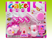 Item 632857 Cake Mania Cake Making Playset Pink Ver Kitchen Pretend Play for Kids