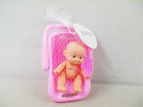 Item 645365 5cm Baby Doll with Hand Held Stroller Assortment2 Fun Child Rearing Play for Kids