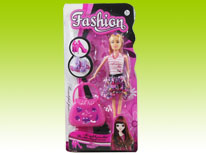 Item 624943 11.5cm Barbie Boll Fashion Accessary Playset Classic Barbie Toy for Kids