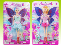 Item 621089 11.5cm Fairy Barbie Fashion Accessary Playset Assortment2 Classic Barbie Toy for Kids