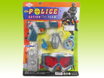 Item 685632 Police Equipment Toy Pack Assortment5 Classic Police Pretend Play for Kids
