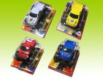 Item 679379 Friction All Terrain Vehicle 4 Assortments PVC Cover Pack Friction Toy Vehicle for Kids