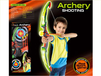 Item 624343 Kids Archery Toy Set with Luminous Arrows Interesting Sport Toy for Kids