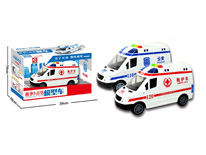 Item 695999 Friction Van Car Toy Ambulance and Police Car Assorted Classic Toy Car Set for Kids