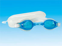 Item 715031 Swimming Goggles Toy Set Blue Ver. in Plastic Box Swim Equipment Sport Toy for Kids