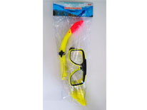 Item 715039 Swimming Goggle and Snorkel Set Yellow Ver. Diving Equipment Sport Toy for Kids