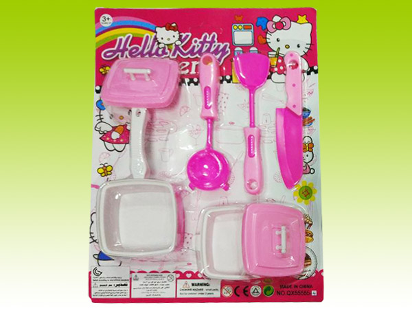 Item 682441 Pink Kitchen Pretend Playset Kitchen Chef Play Toys