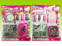 Item 682438 Pink Kitchen Pretend Playset Assortment3 Kitchen Chef Play Toys