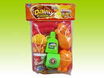 Item 541821 Chicken Meal Making Playset Assortment2 Kitchen Pretend Play for Kids