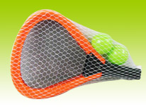 Item 640064 Child Play Racket Assortment 2 Classic Toy Sport Traditional Ball Game for Children