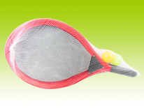 Item 640063 Child Play Racket Assortment 3 Classic Toy Sport Traditional Ball Game for Children