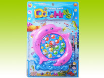 Item 680736 Electric Fishing Game Playset Dolphin Ver  Classic Toy Sport Interesting Role Play for Children