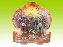 Item 658570 Magical World Warrior Figure Plastic Delicate Model for Kids