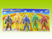 Item 663282 Super Hero Figures 5 Pieces Plastic Delicate Toy Model for Kids