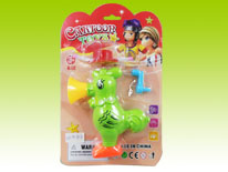 Item 668473 Manual Flashlight with Airscrew Red Rooster Ver Creative Toy for Kids