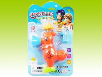 Item 668470 Manual Flashlight with Airscrew Rooster Ver Creative Toy for Kids