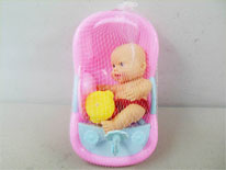 Item 645355 8cm Baby Doll in Sprinkler Bathtub Fun Baby Bath Play for Kids