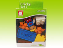 Item 661504 Classic Build Up Toy Brick Playset Assortment 1 Traditional Toy Bricks Educational Toy for Kids