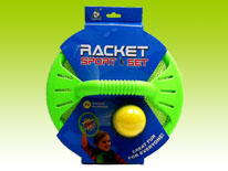 Item 664651 Hand Racket Playset Classic Toy Sport Traditional Ball Game for Children