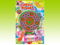 Item 664325 Colorful Bubble Pan Creative Summer Toy Safety Guaranteed Bubble Toy for Children