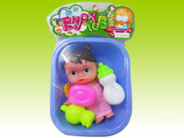 Item 661593 Baby Doll Bathtub Playset Female Infant Asst Fun Baby Bath Play for Kids