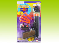 Item 685666 Police Soft Bullet Toy Gun Assortment3 Classic Military Pretend Play for Kids