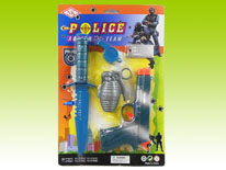 Item 685655 Police Equipment Toy Pack Assortment3 Classic Police Pretend Play for Kids