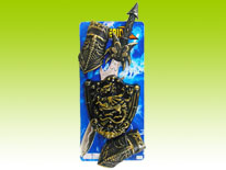 Item 615310 Sword and Shield Playset Classic Sword Warrior Play Toy for Kids