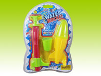 Item 665467 Water Rocket Color Assortment 1 Summer Toy Water Gun Series Safety Guaranteed Water Gun Toy