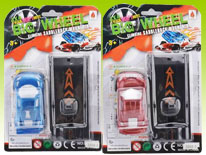 Item 689454 Flashy Painted Launch Racer Red and Blue Assortments Toy Vehicles for Kids