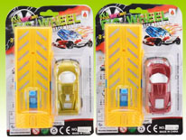 Item 689450 Flashy Painted Launch Racer Red and Yellow Assortments Toy Vehicles for Kids
