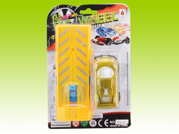 Item 689450 Flashy Painted Launch Racer Red and Yellow Assortments Toy Vehicles for Kids