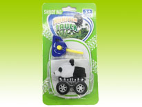 Item 696712 Shooting Panda Truck Launch Yellow Toy Vehicles for Kids