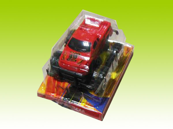 Item 679379 Friction All Terrain Vehicle 4 Assortments PVC Cover Pack Friction Toy Vehicle for Kids