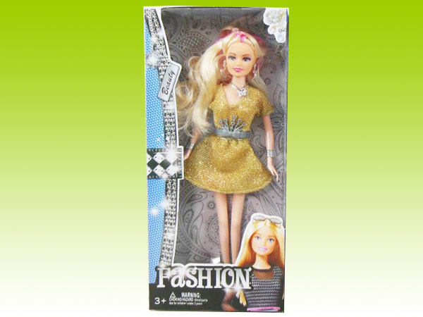 Item 667327 Fashion Show Barbie Doll Playset Dress Assortment5 Dress Changing Barbie Doll for Girls