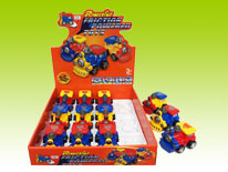 Item 669753 Friction 360 Degree Spinning Locomotive Display Boxed Friction Toy Vehicle for Kids