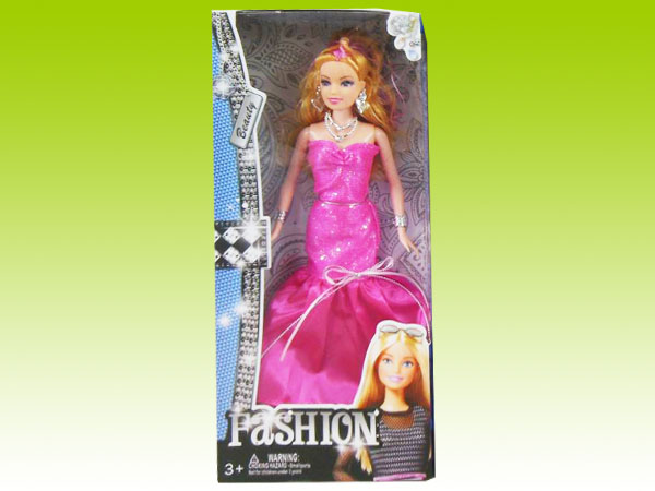 Item 667328 Fashion Show Barbie Doll Playset Dress Assortment8 Dress Changing Barbie Doll for Girls