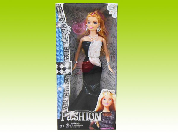 Item 667329 Fashion Show Barbie Doll Playset Dress Assortment9 Dress Changing Barbie Doll for Girls