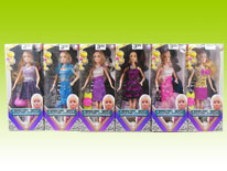 Item 626931 Fancy Dressed Barbie Boll Fashion Accessary Playset Classic Barbie Toy for Kids