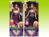 Item 638648 Fancy Evening Dressed Barbie Boll Playset with Accessary Classic Barbie Toy for Kids