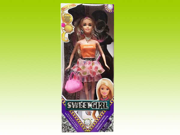 Item 638650 Fancy Evening Dressed Barbie Boll Playset with Accessary Assortment3 Classic Barbie Toy for Kids