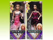 Item 638655 Fancy Evening Dressed Barbie Boll Playset with Accessary Assortment6 Classic Barbie Toy for Kids