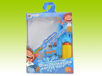 Item 689484 Water Battle Suit and Single Water Gun Safety Guaranteed Water Gun Summer Toy Beach Toy for Children