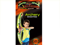 Item 624341 Kids Archery Toy Set with Luminous Arrows Interesting Sport Toy for Kids