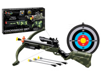 Item 678654 Camouflage Painted Crossbow Toy Set Classic Military Weapon Toy for Kids