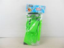 Item 706058 Diving Equipment Toy Set with Swimming Goggles and Snorkel and Swim Fins Diving Equipment Sport Toy for Kids