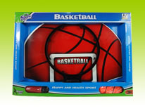 Item 660486 Basketball Toy Set with Inflatable Ball and Kid Size Basket Classic Toy Sport Ball Game for Kids