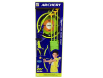Item 689308 Little Archer Archery Game Toy Set with Infrared Aiming Function Classic Outdoor Sport Toy for Kids