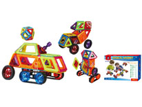 Item 675730 Magical Magnet 3D Magnetic Assembling Blocks Assortment4 Creativity Cultivating Toy Block for Kids