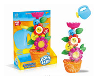 Item 714772 Potted Flower Watering Toy Set Interesting Bathroom Toy for Kids